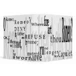 'O Romeo, Romeo!' Shakespeare Quote 2" Binder
