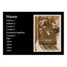 O Scale Lionel Model Train Business Card