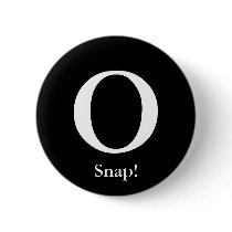 O, Snap! Anti-Obama Round Button by Bairrington O, Snap! Anti-Obama Round Button