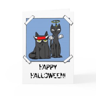 O&T Halloween Card card