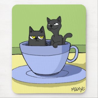 O&T in a Cup Mousepad mousepad