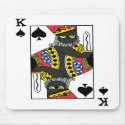 O&T King of Spades MOUSE PAD mousepads by OnyxandTopaz O&T King of Spades MOUSE PAD mousepads