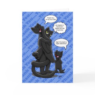 O&T Thank you Card card