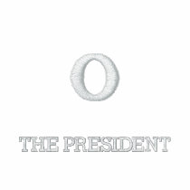 O THE PRESIDENT POLO SHIRT embroidered shirts