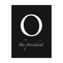 O | the president Vertical postcards by TerryBain O | the president Vertical postcards