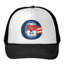 "O, Yes We Can" Caps. Hats