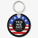O Yes We Did Stars - Keychain