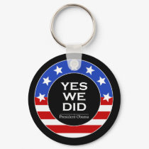 O Yes We Did Stars - Keychain