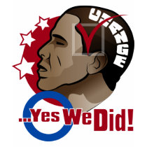 O...Yes We Did! Womens' T-Shirt by ttfisher O...Yes We Did! Womens' T-Shirt