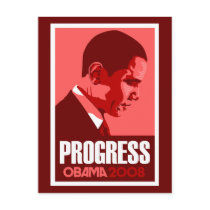 Oabma Red Progress Postcard