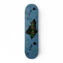 Oahu grown Hawaiian Island skateboard