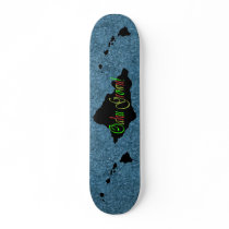 Oahu grown Hawaiian Island skateboard by marcya7 Oahu grown Hawaiian Island skateboard