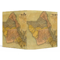Oahu, Hawaiian Islands 3 Ring Binder