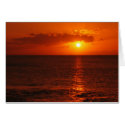 Oahu Sunset Card