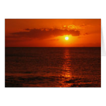 Oahu Sunset Card by dlgray Oahu Sunset Card
