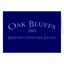 Oak Bluffs Incorporated 1880 Card