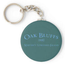 Oak Bluffs Incorporated 1880 Keychain
