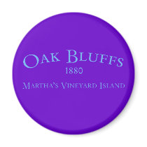 Oak Bluffs Incorporated 1880 Magnet
