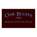 Oak Bluffs Incorporated 1880 Poster posters