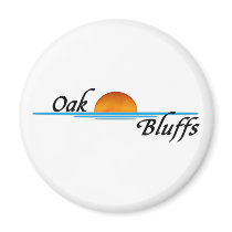 Oak Bluffs Fridge Magnets