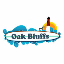 Oak Bluffs "Surf" Design. Photo Cut Outs