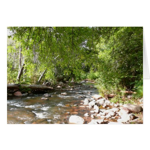 Oak Creek, Sedona Nature Photography Note Card