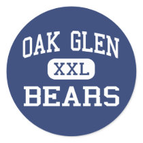 Oak Glen Bears Middle Chester West Virginia stickers
