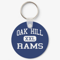 Oak Hill - Rams - High School - Elmer Louisiana keychains