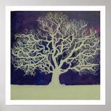 Oak in Winter Print