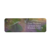 Oak Leaf Hydrangea Return Address Label