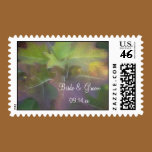 Oak Leaf Hydrangea Wedding Postage Stamps