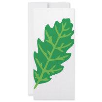oak leaf icon rack cards