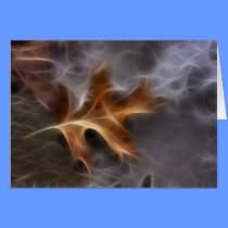 Oak Leaf on Ice cards