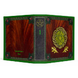 oak leaf pentacle 3 ring binders