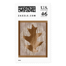 Oak Leaf Postage Stamp