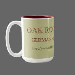 OAK ROOT WARREN COFFEE & COCOA MUG mugs