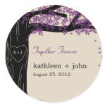 Oak Tree Favor Sticker stickers