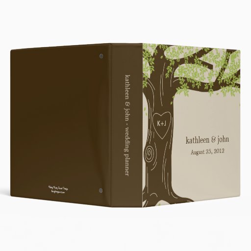 Oak Tree Personalized Binder