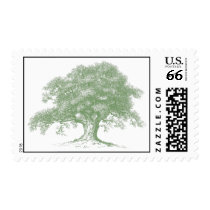 Oak Tree postage by jenuinepaper Oak Tree postage