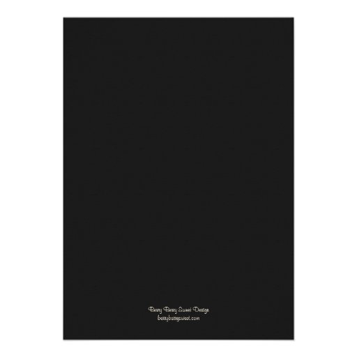 Oak Tree Purple Wedding Invitation