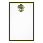 Oak Tree Stationary Stationery Paper
