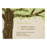 Oak Tree Wedding Announcement invitations
