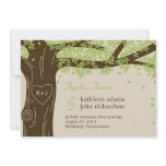 Oak Tree Wedding Announcement