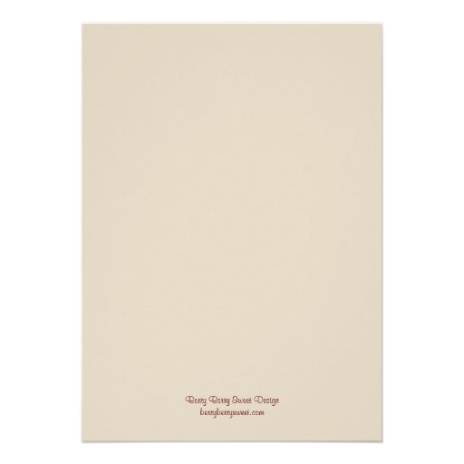 Oak Tree Wedding Invitation