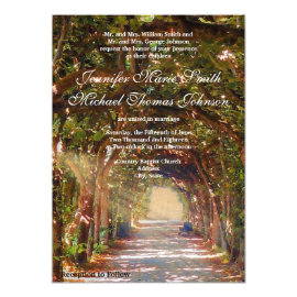 Oak Tree Wedding Invitation 4.5