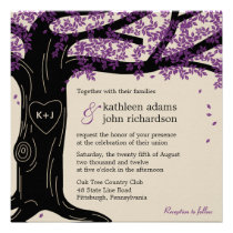 Oak Tree Wedding Invitation