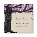 Oak Tree Wedding Magnet magnets