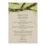 Oak Tree Wedding Menu Card Personalized Invites