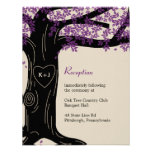 Oak Tree Wedding Reception Card invitations