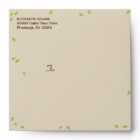 Oak Tree Wedding - Square Envelope